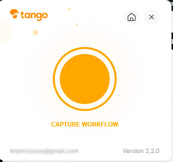 extension captura de pantalla Tango, la extensión para crear guías paso a paso de forma automática