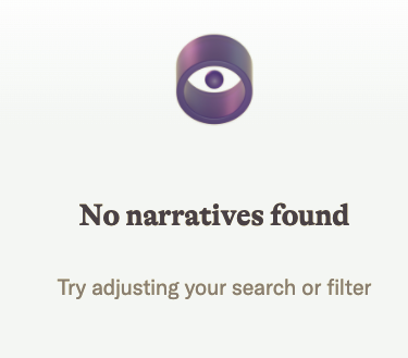 no narratives found Narrative BI te cuenta la vida de tu Google Analytics