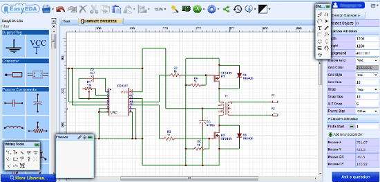 EasyEDA. Software para diseñar circuitos electrónicos en la web