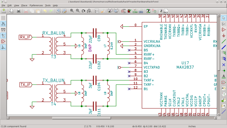 KiCad. Software para diseñar circuitos electrónicos Windows, Linux ymacOS.